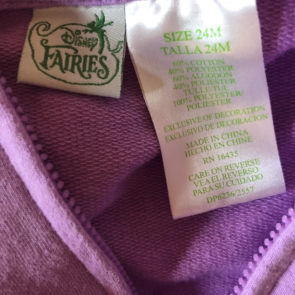 💜💚Tinkerbell Tutu Jacket💜💚 - Picture 3 of 6